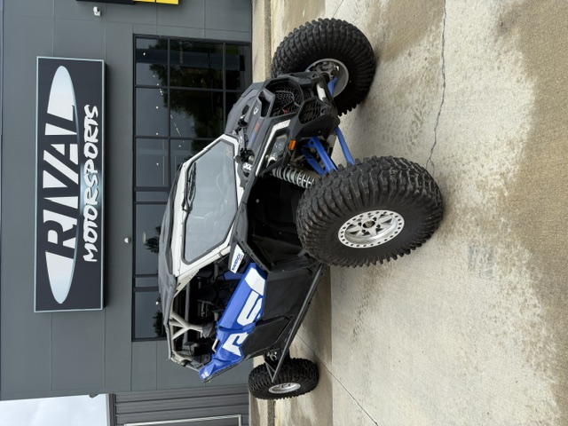 2022 Share Can-Am Maverick X3 Max X RS Turbo RR Intense Blue, Carbon Black & Chalk Grey- 03984N Max X RS Turbo RR Intense Blue, Carbon Black & Chalk Grey- 03984N — photo 1 of 13